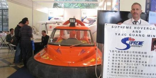 Image Pacific Hovercraft NZ protests China Hovercraft Ltd